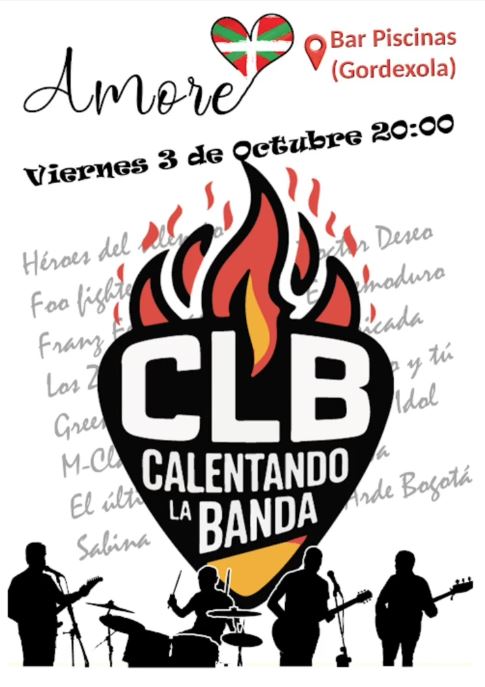 Calentando La Banda en Bar Piscinas